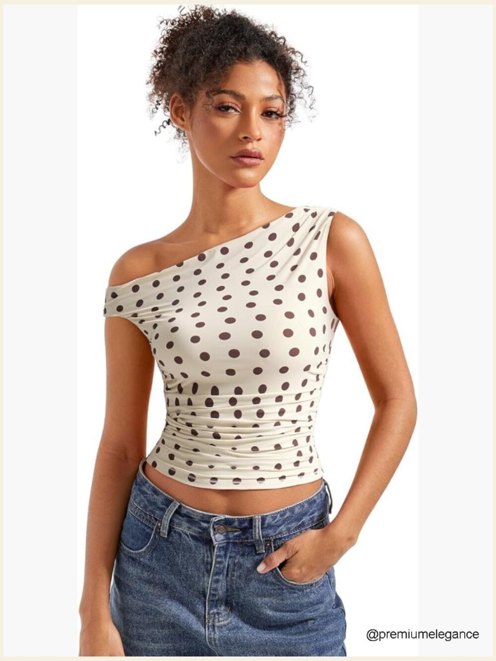 Off Shoulder Crop Tank Top Sleeveless Y2K Going Out Summer Top